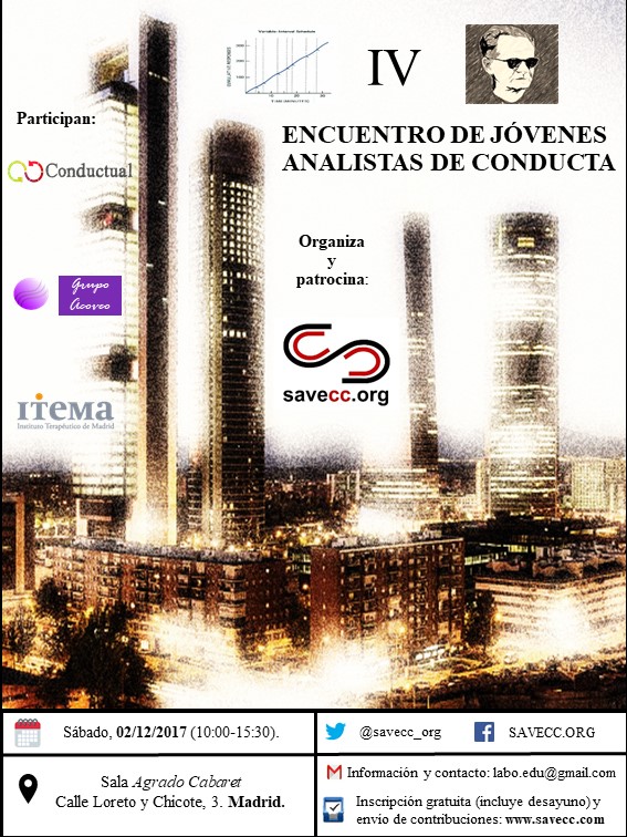 IV Encuentro Jóvenes Analistas de Conducta-savecc